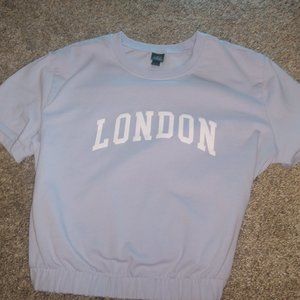 A crop top T-shirt